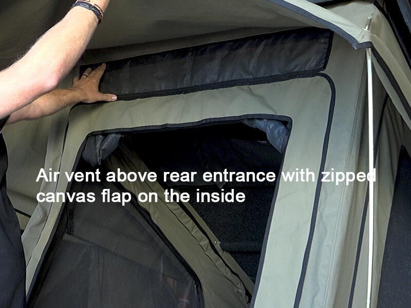 THE BUSH CO. AX27 Clamshell Rooftop Tent