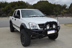 2004 holden rodeo on sale bullbar