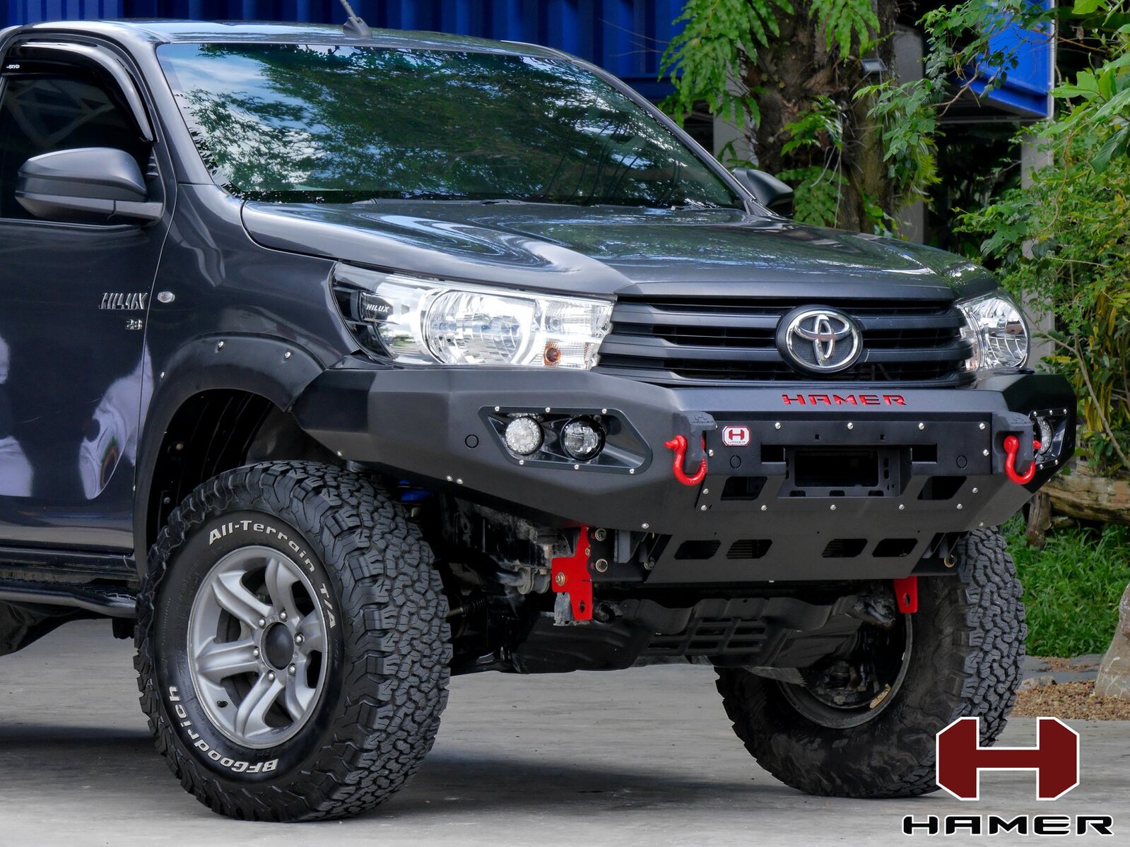 Hamer bull on sale bar hilux