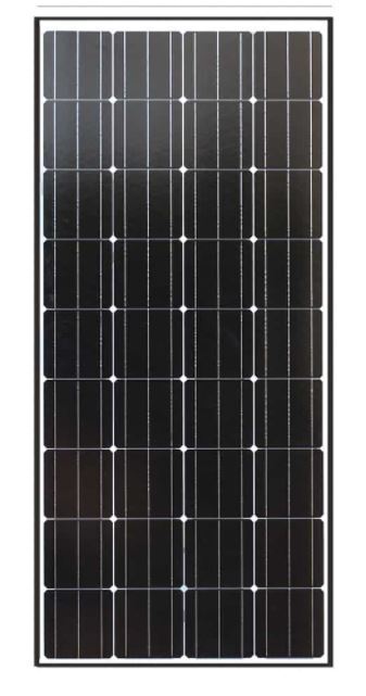 KT SOLAR - 170 Watt, 12V Single Cell Mono-crystalline Solar Panel 12V