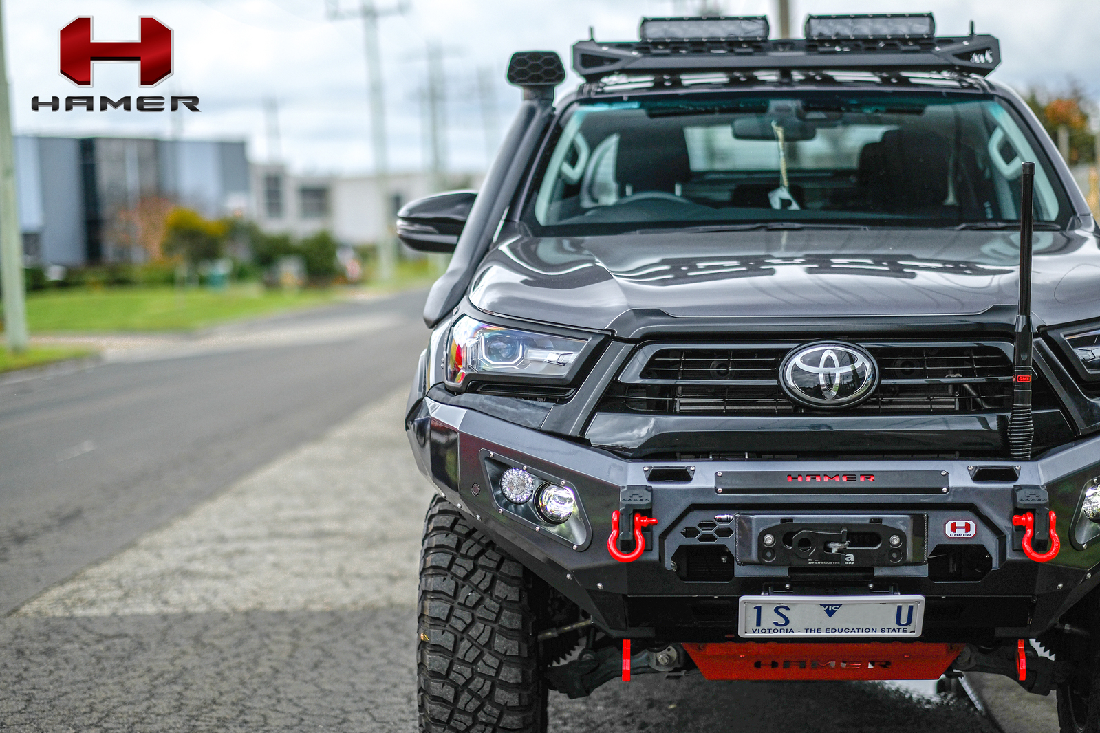 Hammer bull sales bar hilux