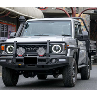 OXLEY BULL BAR (INC. TOW POINTS & FOGS) TO SUIT DUAL CAB TOYOTA LAND CRUISER 79 SERIES (2024-ON)
