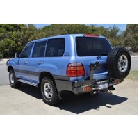 OUTBACK ACCESSORIES' DUAL WHEEL CARRIER TO SUIT TOYOTA 100 SERIES IFS
