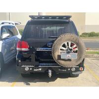 OUTBACK ACCESSORIES' DUAL WHEEL CARRIER TO SUIT TOYOTA 200 SERIES 2007 ON