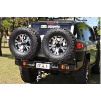 OUTBACK ACCESSORIES' DUAL WHEEL CARRIER TO SUIT TOYOTA FJ CRUISER