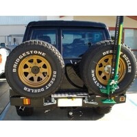 OUTBACK ACCESSORIES' DUAL WHEEL CARRIER TO SUIT NISSAN GQ WAGON