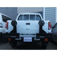 OUTBACK ACCESSORIES' DUAL WHEEL CARRIER TO SUIT MITSUBISHI TRITON ML