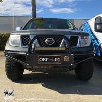 XROX COMP SINGLE LOOP BULL BAR TO SUIT NAVARA D40 STX & STX550 / PATHFINDER R51 (MAY 2010 ON - SPAIN)