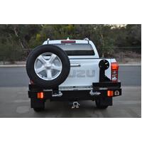 OUTBACK ACCESSORIES' DUAL WHEEL CARRIER TO SUIT ISUZU DMAX 06/2012 ON