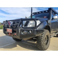 MCC 'FALCON A-FRAME' BULL BAR TO SUIT NISSAN NAVARA D40 2011-2014 (AFRICA, SPAIN STX) & PATHFINDER R51 11-13 (SMOOTH)