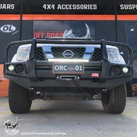 MCC 'FALCON A-FRAME' BULL BAR TO SUIT NISSAN NAVARA D40 2011-2014 (AFRICA, SPAIN STX) & PATHFINDER R51 11-13 (SMOOTH)
