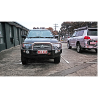 MCC 'FALCON STAINLESS 3 LOOP' BULL BAR -TO SUITMITSUBISHI TRITON ML ,TRITON MN 0 & CHALLENGER (PB-PC) 