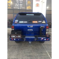MCC REAR WHEEL CARRIER BARS - FORD RANGER MKI, MKII, MKIII & MAZDA BT50 10/2011 - 05/2020 (ALL TECH & NON TECH MODELS)