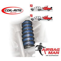 AIRBAG MAN COIL-RITE AIR SUSPENSION (RAISED HEIGHT) TO SUIT LAND ROVER DEFENDER, DISCO 1&2