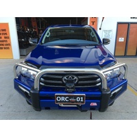 MCC PHEONIX STAINLESS TRIPLE/SINGLE LOOP BARS TO SUIT TOYOTA HILUX REVO (MK8)/ROCCO 2016 - 2020