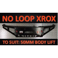 XROX BULLBAR - FORD RANGER PX 10/2011-06/2015-NO LOOP-50MM BODY LIFT