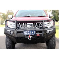 MCC PHOENIX BAR A FRAME BULLBAR W/ FOGS AND PLATES TO SUIT MITSUBSHI TRITON MQ 08/2015-2018