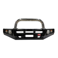MCC FALCON STAINLESS SINGLE LOOP BAR W/UBP & FOGS TO SUIT TOYOTA LANDCRUISER 100 IFS 1998-2007