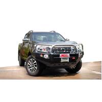 MCC 'FALCON STAINLESS 3 LOOP' BULL BAR W/ FOG LIGHT & PLATES TO SUIT NISSAN NAVARA NP300 06/2015-ON