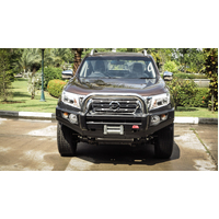 MCC FALCON STAINLESS SINGLE LOOP W/ FOG & PLATES TO SUIT NISSAN NAVARA NP300 06/2015-ON