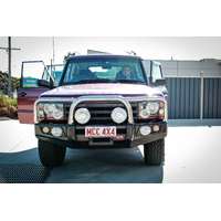 MCC FALCON STAINLESS SINGLE LOOP BULLBAR - LAND ROVER DISCOVERY 1 & 2 1990-98 & 1999-2004