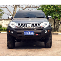 MCC 'ROCKER BULLBAR W/ FOGS - NO LOOP & SINGLE LOOP OPTIONS TO SUIT MITSUBSHI TRITON MQ 08/2015-2018