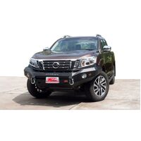 MCC 'ROCKER NO LOOP BULL BAR W/ FOG & PLATES TO SUIT NISSAN NAVARA NP300 06/2015-ON