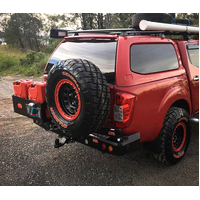 MCC SINGLE WHEEL AND DOUBLE JERRY CARRIER TO SUIT NISSAN NAVARA NP300 06/2015-ON