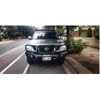 MCC ROCKER SANDBLACK TRIPLE LOOP W/ FOGS & PLATES TO SUIT NISSAN PATROL GU Y62 02/2013-ON