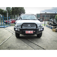 MCC FALCON STAINLESS SINGLE LOOP BULLBAR TO SUIT MITSUBISHI TRITON ML, MN & CHALLENGER PB-PC