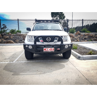 MCC FALCON BLACK SINGLE LOOP W/ PLATES TO SUIT NISSAN NAVARA D40 05-15 & PATHFINDER R51 05-10 (GROOVE)