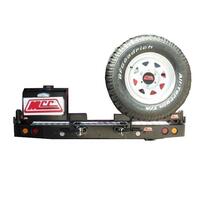 MCC SINGLE WHEEL AND SINGLE JERRY REAR CARRIER TO SUIT MITSUBSHI PAJERO SPORT 12/2015-ON