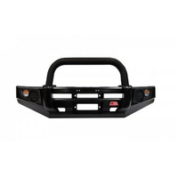 MCC BLACK SINGLE LOOP FALCON BAR WITH PLATES TO SUIT MITSUBSHI TRITON MQ 2/2015-2020
