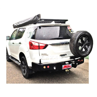 MCC REAR WHEEL CARRIER BARS - ISUZU MU-X & HOLDEN COLORADO 7 WAGON 2013- ON