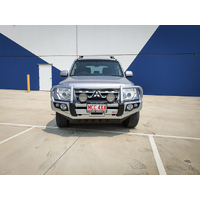 MCC FALCON A-FRAME BULL BAR W/UBP & FOGS TO SUIT MITSUBISHI PAJERO (NS,NW,NX,NT) 2006 - PRESENT