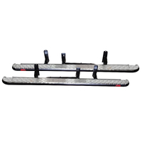 MCC HEAVY DUTY STEEL SIDE STEPS TO SUIT HOLDEN COLORADO 7 & ISUZU MU-X (2013 TO 2020)