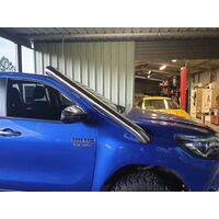 ORC M SPEC BRUSHED STAINLESS SNORKEL TO SUIT TOYOTA HILUX 09/2015 ON (N80)
