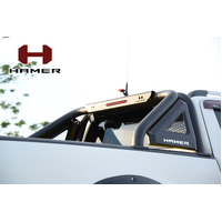 HAMER KNIGHT SERIES SPORTS BAR TO SUIT FORD RANGER & RAPTOR, MAZDA BT50, NISSAN NAVARA & TOYOTA HILUX