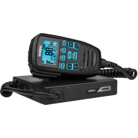 Uniden Mini Compact UHF CB Mobile Radio With Remote Speaker & Smart Mic Tech (UH9060)