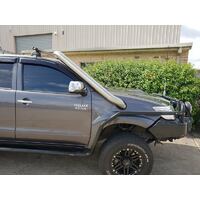 ORC M SPEC BRUSHED STAINLESS SNORKEL TO SUIT TOYOTA HILUX N70 03/2005-09/2015