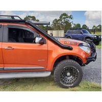 ORC M SPEC BLACK POWDERCOAT STAINLESS SNORKEL - HOLDEN RG COLORADO 7/16 ON + COLORADO 7 & TRAILBLAZER