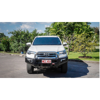 MCC PHOENIX STAINLESS SINGLE LOOP BAR W/UBP & FOGS TO SUIT TOYOTA FORTUNER 2015-2020