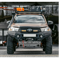 RIVAL ALLOY FRONT BUMPER TO SUIT TOYOTA HILUX REVO (2015-2018)