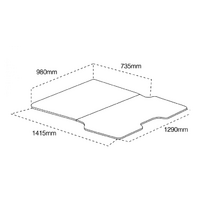 HSP Load Slide To Suit Mitsubishi Triton MQ & MR Dual Cab 2015+