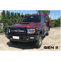 MAX 4X4 GEN II BULL BAR TO SUIT TOYOTA L/CRUISER 70S - SINGLE CAB (09/2016 ON)