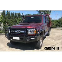 MAX 4X4 GEN II BULL BAR - TOYOTA L/CRUISER 70S - SINGLE CAB (09/2016 ON)