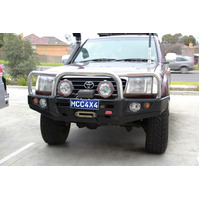 MCC FALCON TRIPLE LOOP BULLBAR TO SUIT TOYOTA LANDCRUISER 100S/105S (IFS, LIVE AXLE) 1998-2007