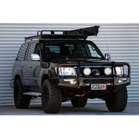 MCC PHOENIX A-FRAME BAR W/UBP & FOGS  TO SUIT TOYOTA LANDCRUISER 100S/105S (IFS, LIVE AXLE) 1998-2007