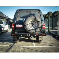 MCC WHEEL CARRIER (BAR ONLY) W/ LIGHTS TO SUIT LAND ROVER DISCOVERY 1 & 2 1990-98 & 1999-2004