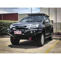 MCC ROCKER FRONT LOW LOOP BAR W/ FOG & PLATES TO sUIT ISUZU D-MAX 12-16